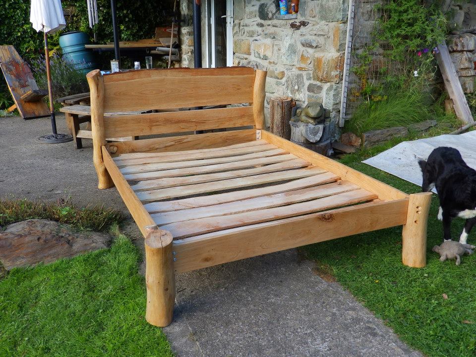 the final test assembly of the Rustic Bed