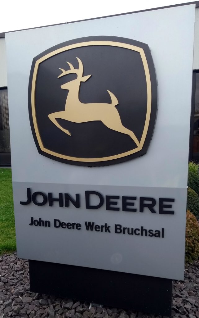 The John Deere cab factory at Bruschal