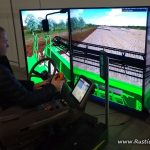 John Deere combine simulator